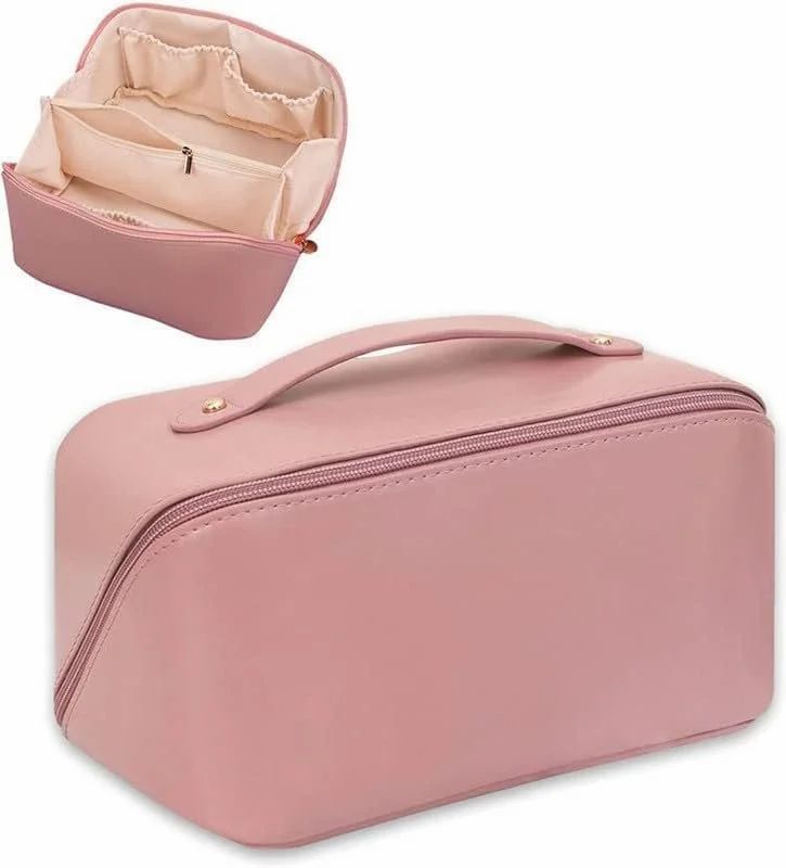 Premium Travel Cosmetic Pouch – Portable Makeup & Toiletry Organizer Bag