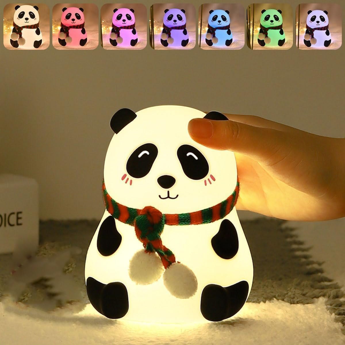 Gift-Ready Panda Lamp – Perfect for Bedroom, Study & Living Room