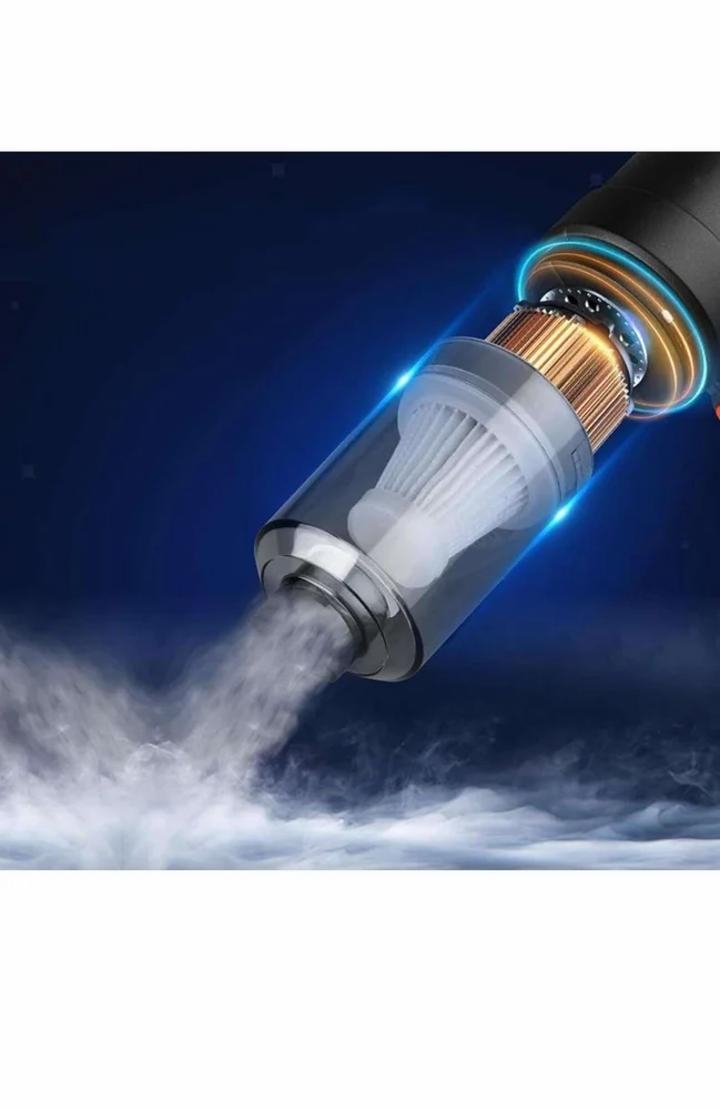 Mini Vacuum Cleaner & Air Duster for Keyboard, Car, Laptop & Electronics – USB Rechargeable