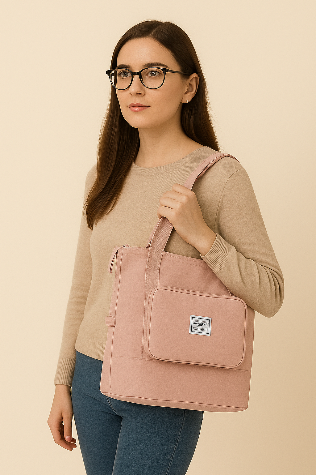 Trendy MultiColor Tote Bag – Spacious, Stylish & Durable for Everyday Use