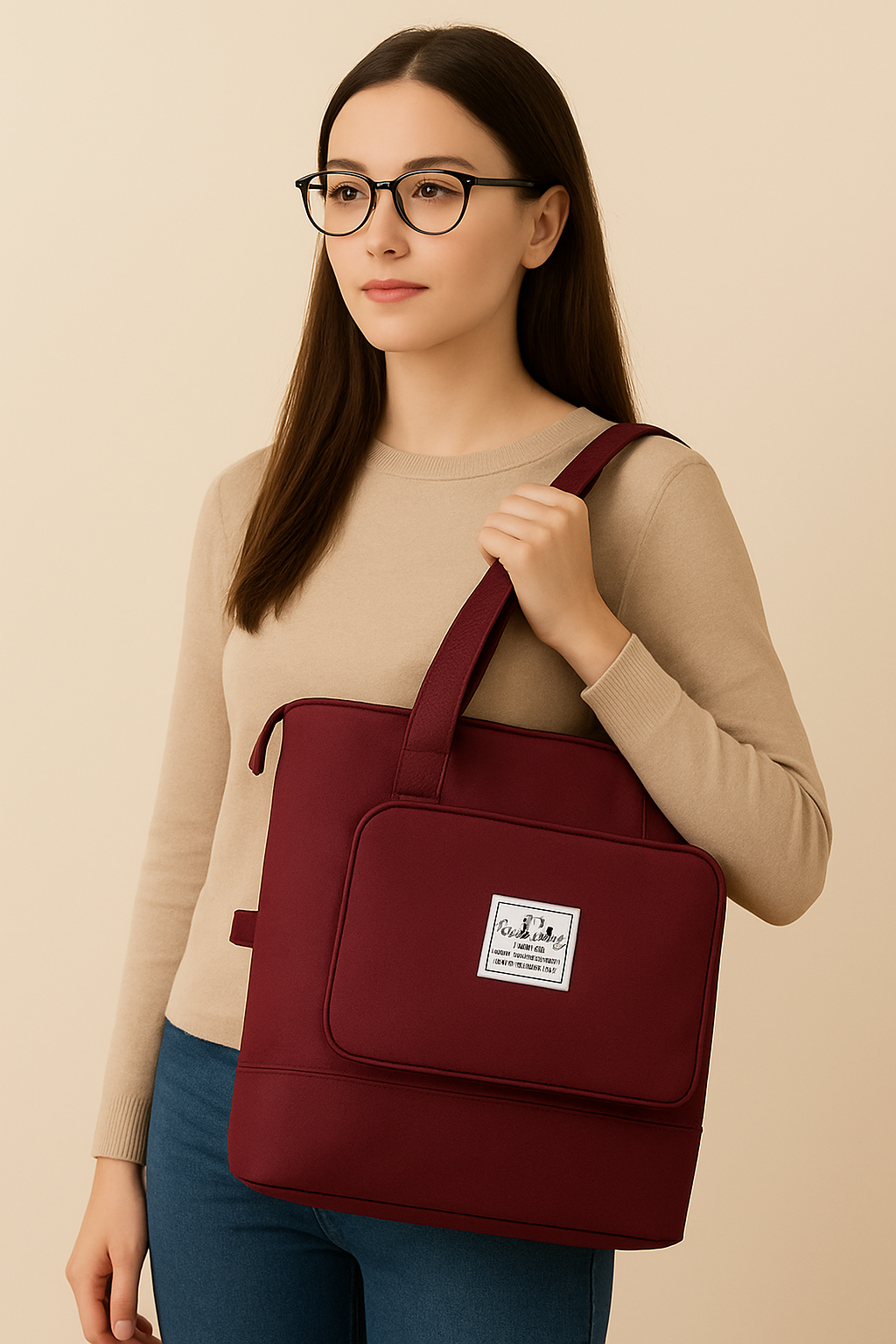 Trendy MultiColor Tote Bag – Spacious, Stylish & Durable for Everyday Use