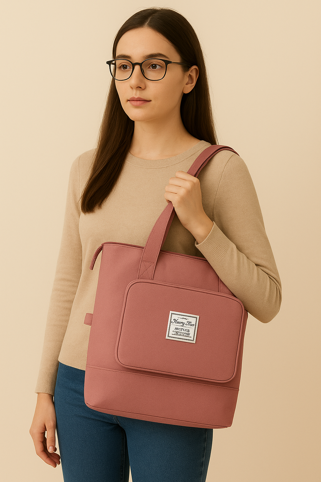 Trendy MultiColor Tote Bag – Spacious, Stylish & Durable for Everyday Use
