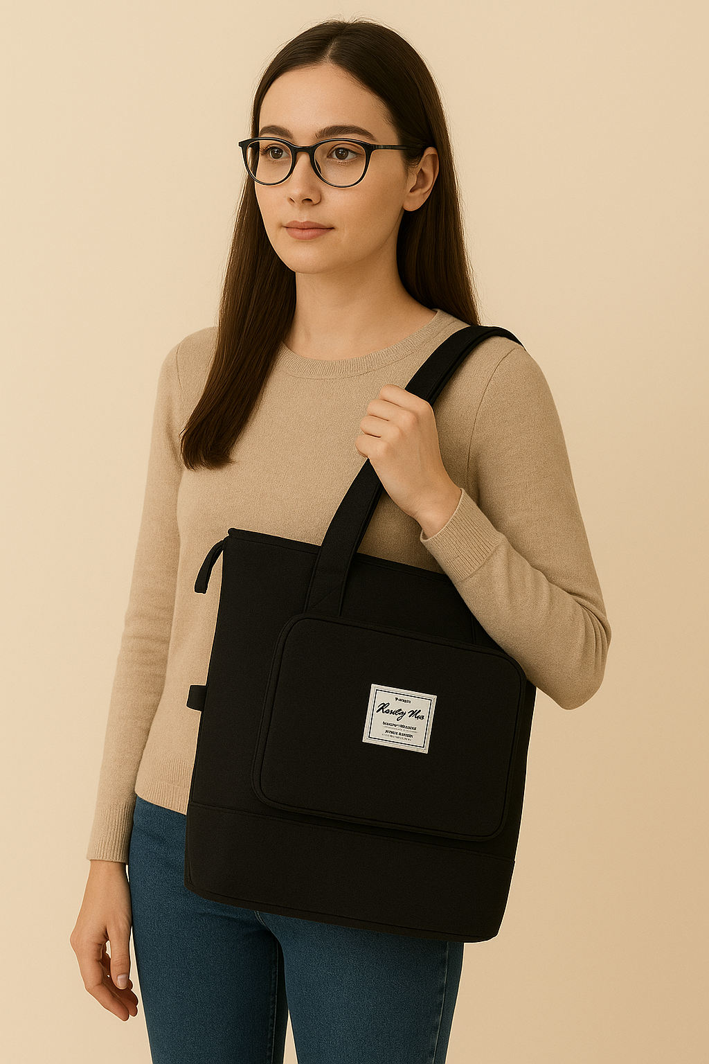 Trendy MultiColor Tote Bag – Spacious, Stylish & Durable for Everyday Use