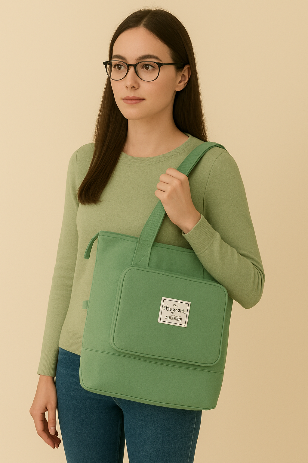 Trendy MultiColor Tote Bag – Spacious, Stylish & Durable for Everyday Use