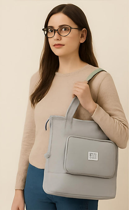 Trendy MultiColor Tote Bag – Spacious, Stylish & Durable for Everyday Use