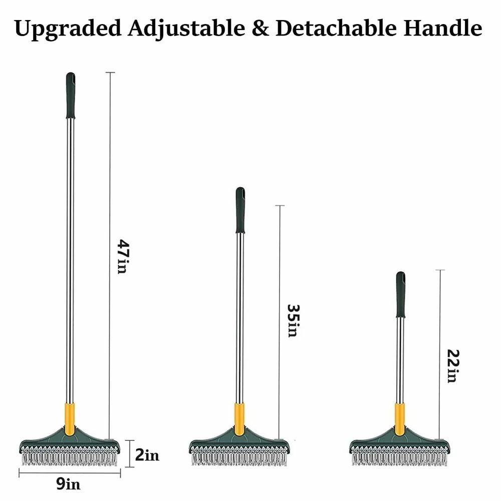 2-in-1 Multipurpose Cleaning Brush with Wiper — The Ultimate Dual-Action Cleaning Tool for Home
