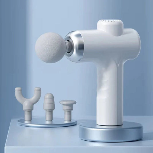 Massage Gun – Deep Tissue Muscle Relaxation with 4 Interchangeable Heads