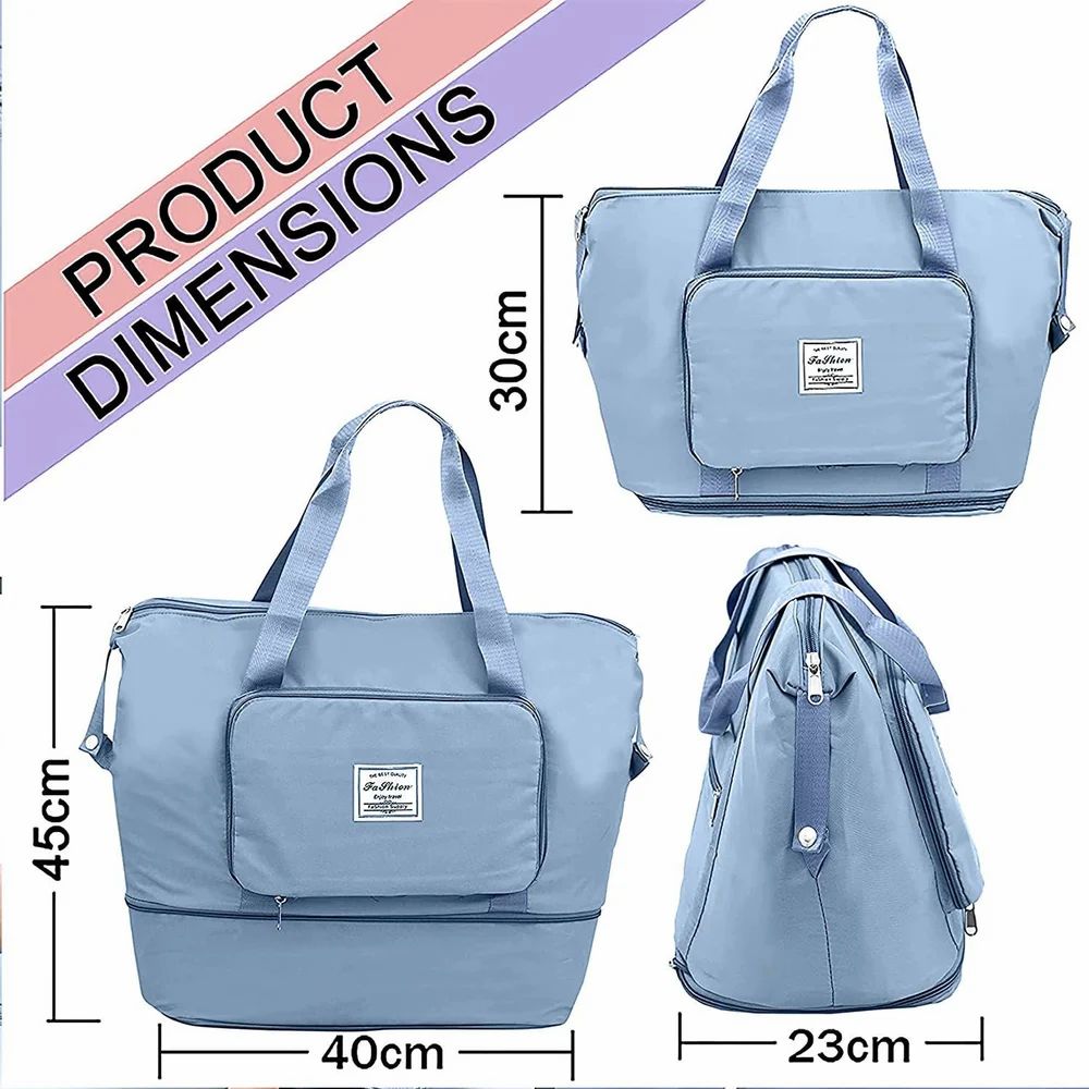 Trendy MultiColor Tote Bag – Spacious, Stylish & Durable for Everyday Use