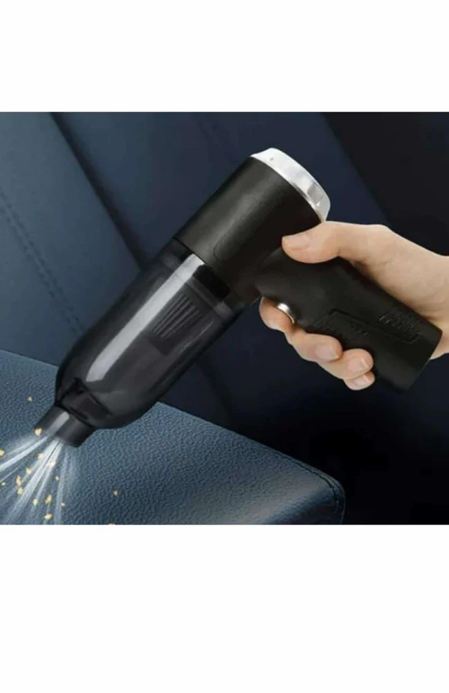 Mini Vacuum Cleaner & Air Duster for Keyboard, Car, Laptop & Electronics – USB Rechargeable