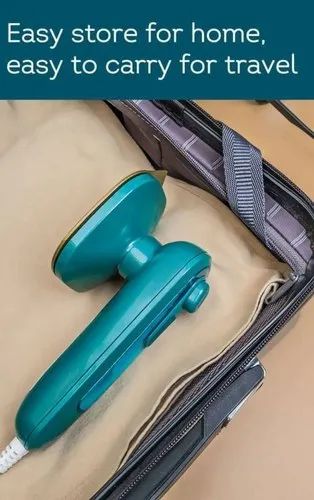 Portable Handheld Steam Iron | Compact Travel Garment Steamer & Mini Iron for Wrinkle-Free Clothes